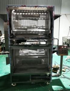 China Double Deck Two Layer Encapsulation Tumbler Dryer Stand Alone For Softgel Capsules Drying wholesale