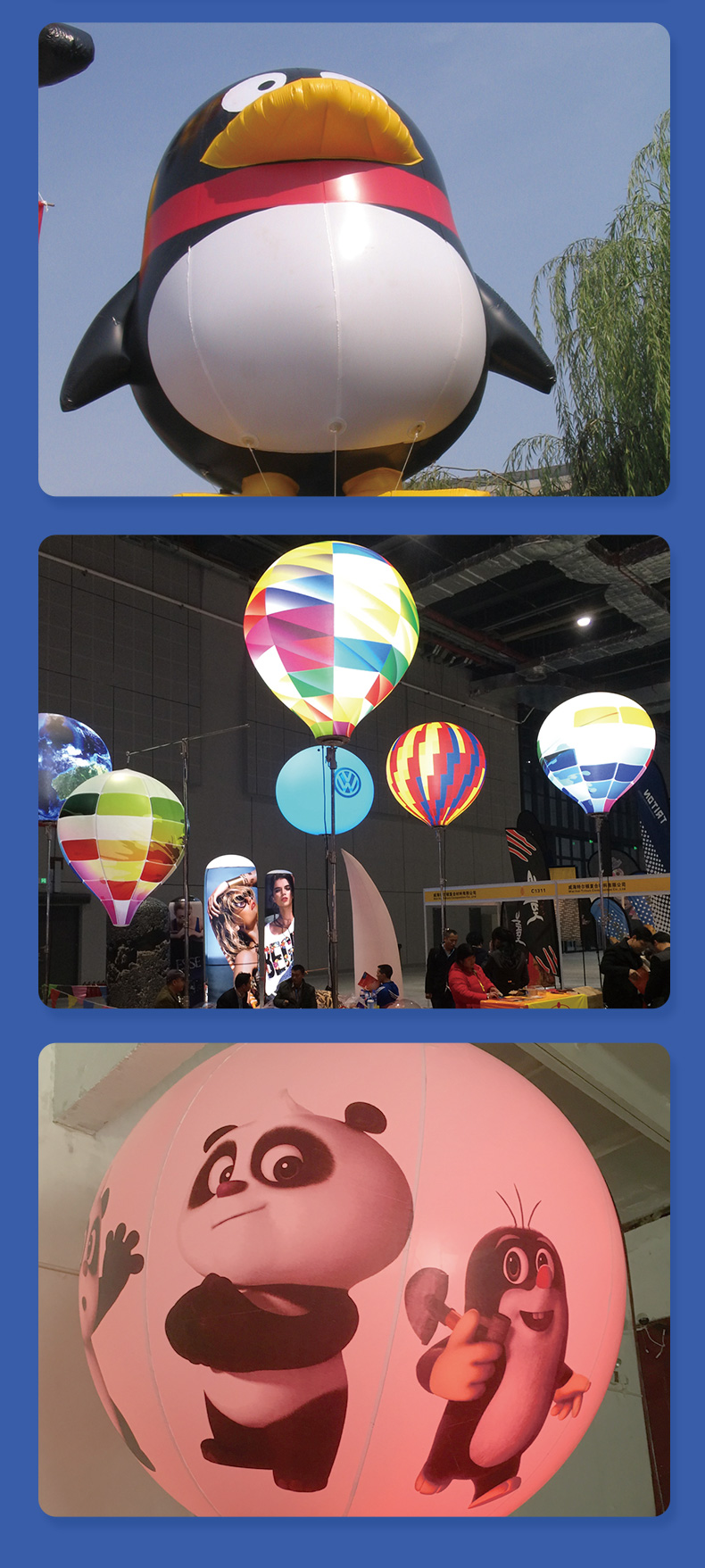 Ceiling Light Cube Inflatable Square Balloon for Commercial Advertising in Banks
