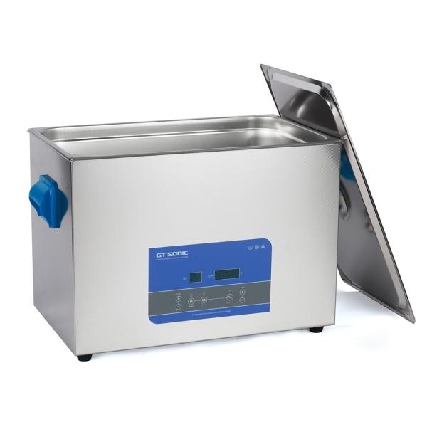 Quality 27L Tank Heated Ultrasonic Cleaner 500W LED Display Adjustable Timer for sale