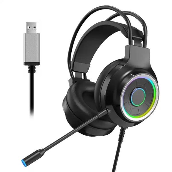 Quality OEM Head-Mounted Gaming Headset 7.1 Listening To Sound, Position Identification, Sound-Absorbing And Noise-Cancelling Ga for sale