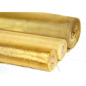 0.025mm Brass Mesh Panels Knitted Copper Wire Mesh