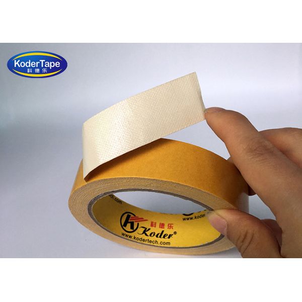 Cotton Cloth Based Double Sided adhesive Tape For Exhibition Carpet Seaming