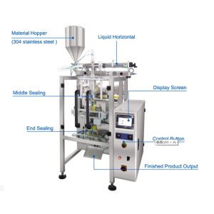 Buy cheap BOPP Oil Sachet Packing Machine Shampoo Pouch Filling Machine 45mm from wholesalers