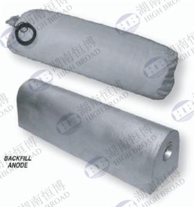 China Prepackaged Magnesium Sacrificial Anode Cathodic Protection With Backfill And Cable For Underground Pipelines Anti Corrs wholesale