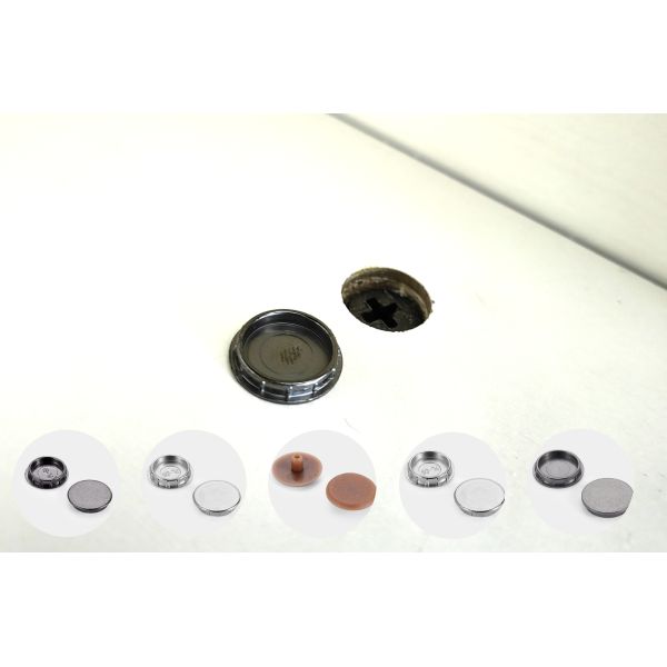 Industrial Rust Resistant Screw Head Covers Plastic Screw Cap Covers