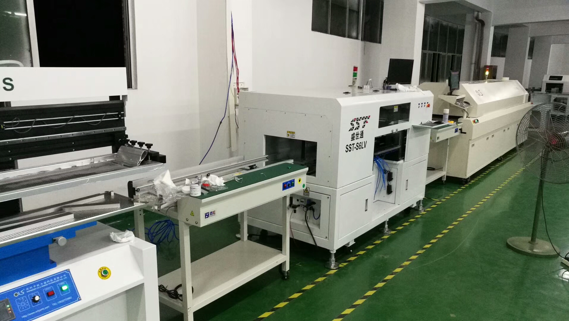 PC Control SMT Reflow Oven High Performance With Conveyor Rail Option