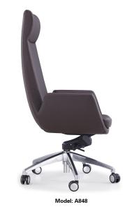 ODM Tilt Leather Executive Swivel Chair Ergonomic