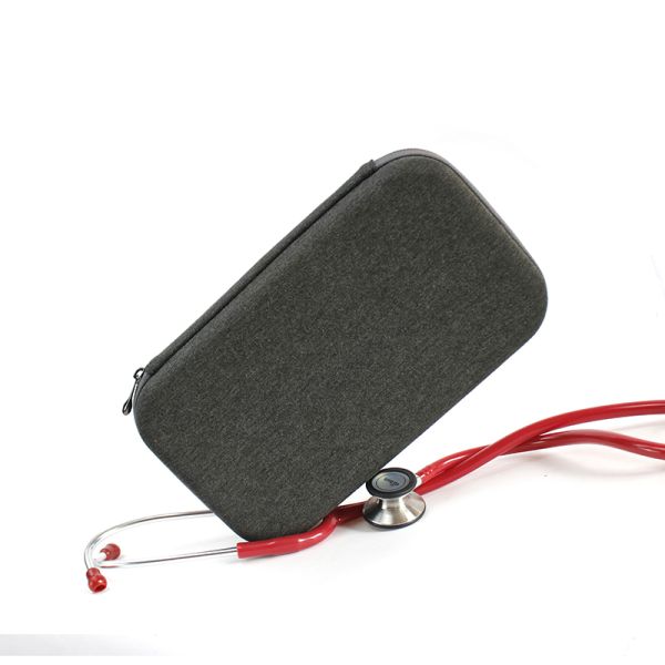 Travelling EVA Personalized Stethoscope Case Polyester Surface