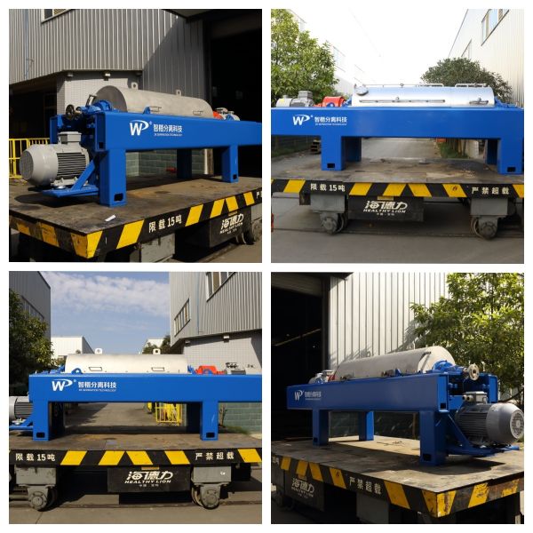 High Torque ZK Two Phase Diameter Length Decanter 450 mm Centrifuge: 40 m³/h Capacity, 2580 G-Force for Industrial Wastewater