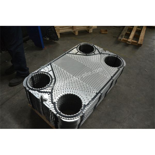 H17 Plate Type Heat Exchanger Components Industrial Titanium Material