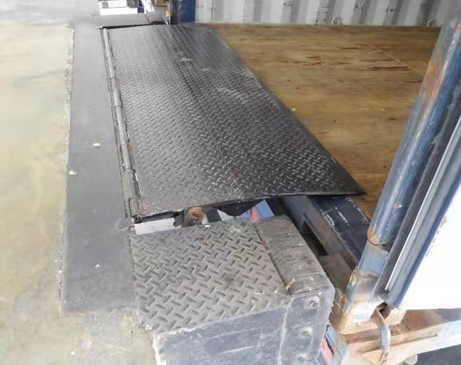 Mini Mechanical Dock Leveler Hydraulic Edge Of Dock Leveler Without Power Pack