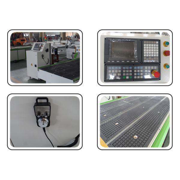 Syntec Control System CNC 3D Router Machine For MDF Woodworking Engraving