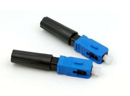 Quality SC Embedded Fast Connector Fiber Optic , Upc Fiber Connector for sale