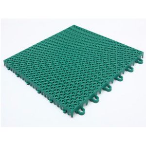 China Green Modular Synthetic Sports Flooring wholesale