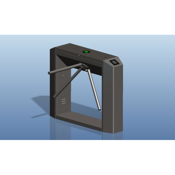 Barcode Access Control 24V Pedestrian Security Gate