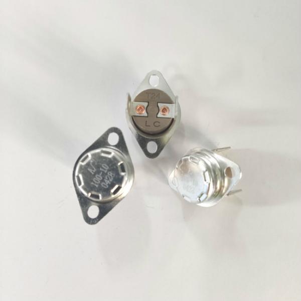 Quality 125V 15A KSD301 Thermal Switch Automatic Reset Fixed Bracket 24mm for sale