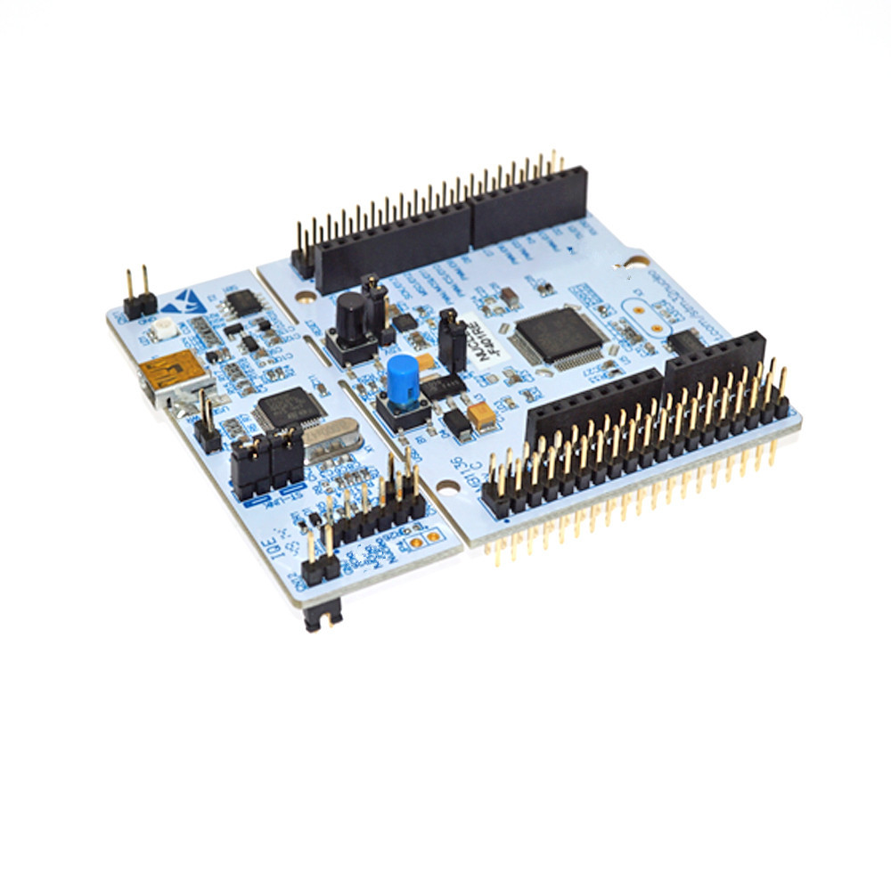 White STM32 Electronics Development Board 32.768 kHz with STM32F401RE-OKY2015