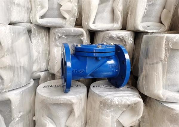 Quality GB Anticorrosive Ductile Iron Check Valve , Rustproof Flange Type Check Valve for sale