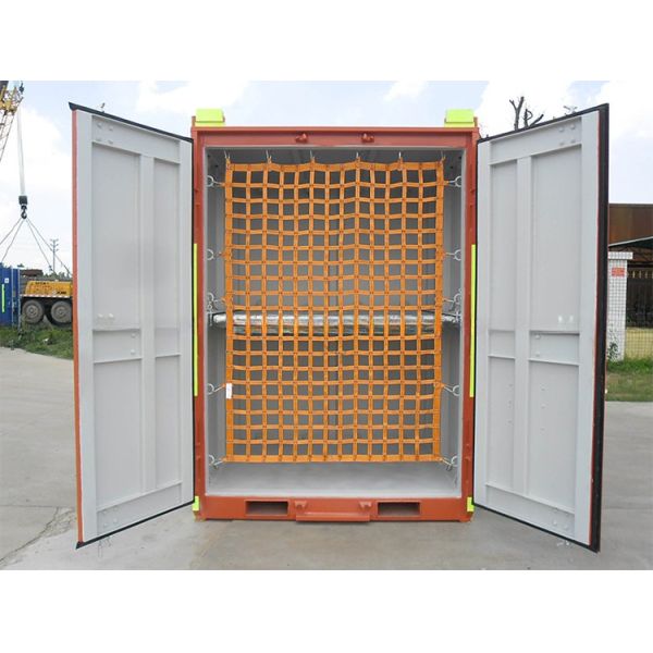 Standard Shipping Container Webbing Cargo Net with Hook Container Lashing System OEM