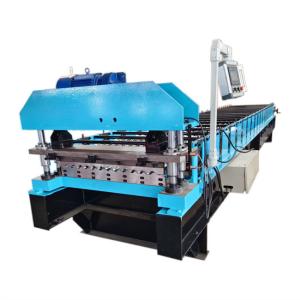 China panel Corrugated Iron Roofing Sheet Making Machine High Speed 15-20m/Min wholesale