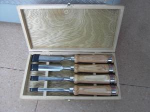 60crv Wood Carving Chisel Set 140mm Wooden Handle Material