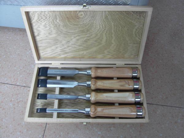 Quality 60crv Wood Carving Chisel Set 140mm Wooden Handle Material for sale