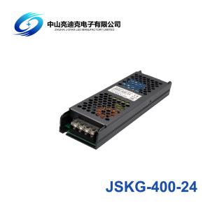 China Black 24V Power Factor Correction Power Supply 16.6A 400 Watt LED Driver on sale