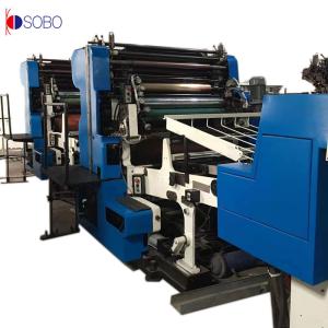 China High Resolution Offset Two Color Printing Machine For Tinplate Can Making wholesale
