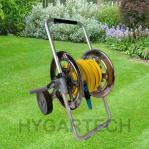 Metal Hose Reel Cart With 1/2" X50m PVC Hose And Spray Nozzle