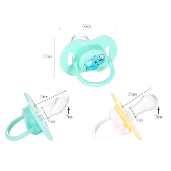 High Performance Newborn Baby Pacifier Skin Stays Drier Broken Proof