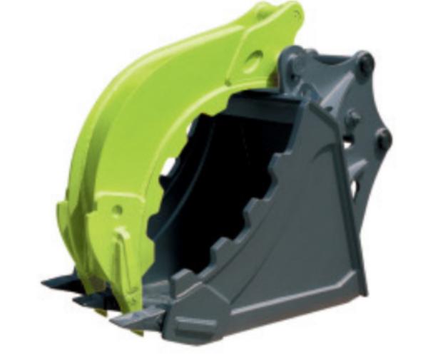 Quality Q355B Q345B Steel Thumb Bucket For Excavator Buckets Color Customized for sale