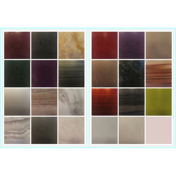 high gloss Acrylic sheet faced sparkle silver mdf board for 1-2mm acrylic sheet