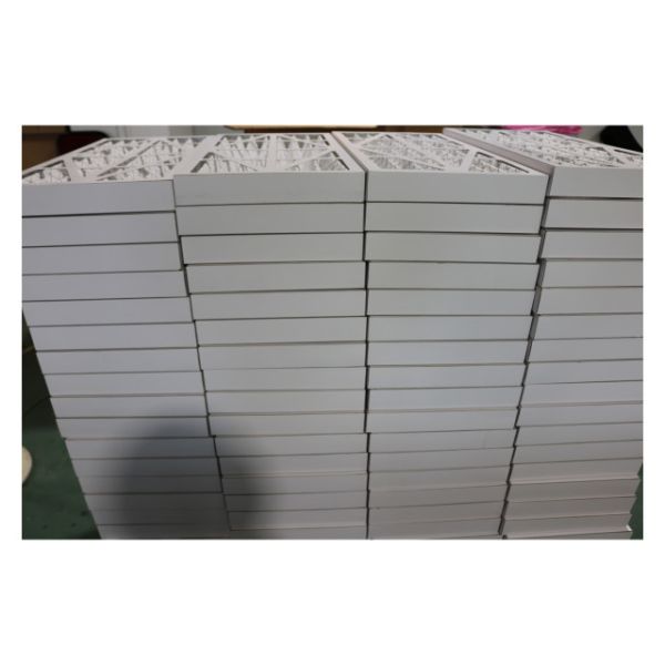 G4 Frame Industrial Cardboard Air Pre Filter Pleated Panel Air Filter