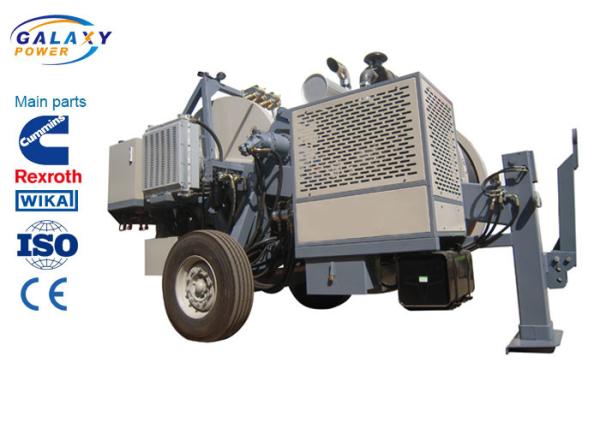 Quality 5km/H Conductor Stringing Equipment , Hydraulic Motor Tension Stringing Equipment for sale