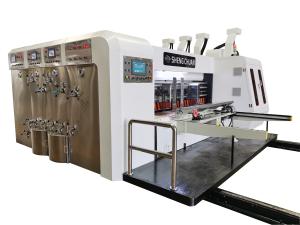 China Flexo Printing Machine Corrugated Flexographic Printing Machine 8 Color 2600mm wholesale