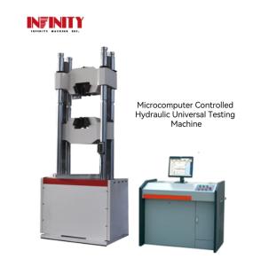 China Lab 600KN Tensile Test Micro Controlled Hydraulic Universal Testing Machine For Metal wholesale