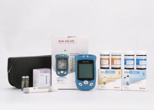 Diabetes Blood Home Glucose Testing Kit , Blood Sugar Measuring Device Safe UG Bi-Function Uric Acid test