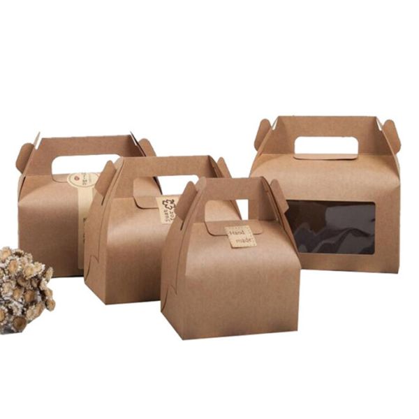Durable High End Kraft Packaging Boxes , Large Kraft Gift Boxes With Lids
