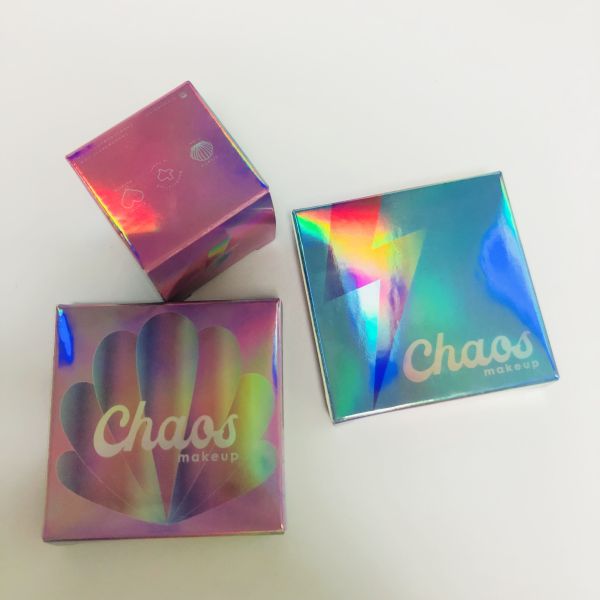 Jewellery Packaging Paper Box Custom Printing With Holography Holographic Effect