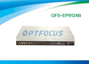 24 Ports GPON EPON FTTX FTTB MDU ONU 100Mbps  Metal Shell Tx 1310nm PC Connector