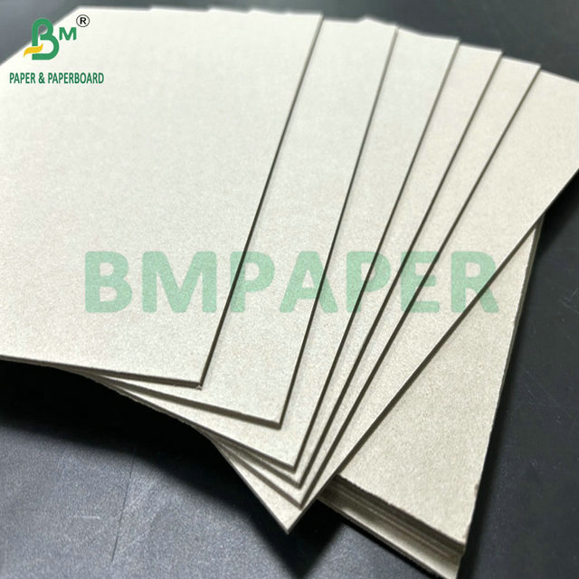 100% Recycled 1.2mm 1.5mm Durable Straw Board Greyboard For Drawing Pads A3 A4 