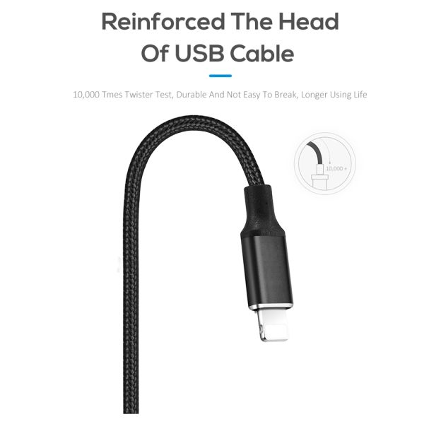 Nylon Braided 1.5M Cable Magnetic 3 In 1 Charging Cable