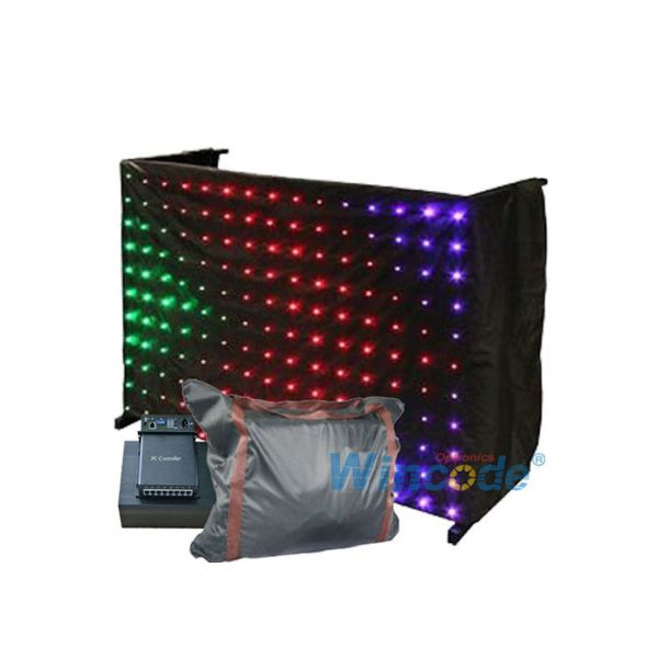 P5 Flexible Led Wall Shiny Bright Color Dimmer Standard DMX512 For Disco