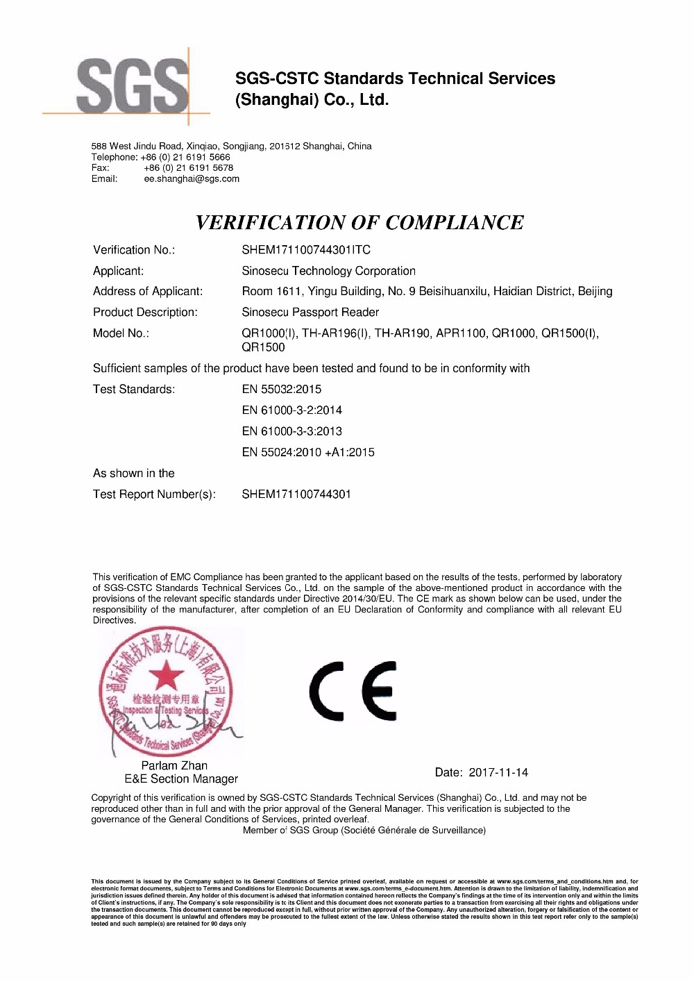 OEM Customized ID Cards Reader for Multi-functional Full Page ID Document Scanner