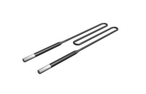 W Shape MoSi2 Heating Element 500mm 600mm 700mm Molybdenum Heating Element