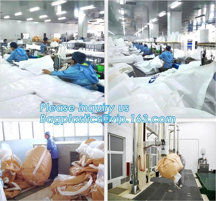 polypropylene woven plastic jumbo bag pp big bag for sand, building material, 500kg-1000kg PP Woven Jumbo Bag Big Bag wi