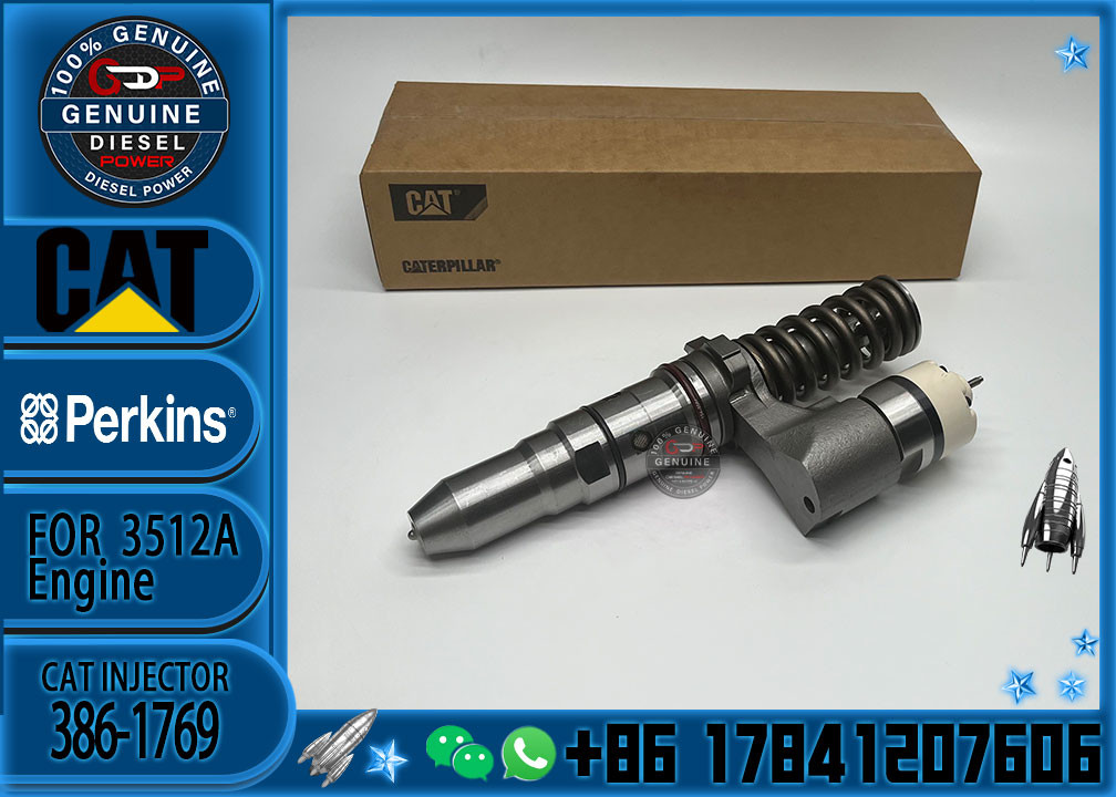 High Quality Rebuilt Made in China Diesel Fuel Injector 386-1769 250-1314 386-1766 For Caterpillar 3512B E3512B Engine