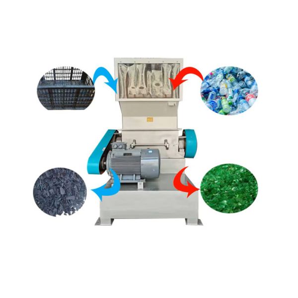 Heavy Duty Crusher Machine For Waste PET Bottle Plastic Recycling