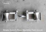 Double Sheaves Optical Fiber Cable Stringing Pulley Block 2KN OPGW Stringing