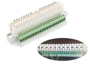 China 10 Pair ADC Krone Disconnection Module LSA - Plus With Screw Terminals wholesale
